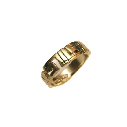 Greek Pattern Ring - Band