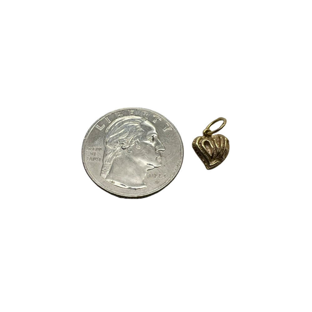 LOVE Heart Charm Pendant