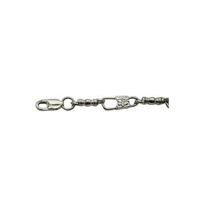 Fishers of Men Ichthys Fish & Cross Design Bracelet - Medium Link