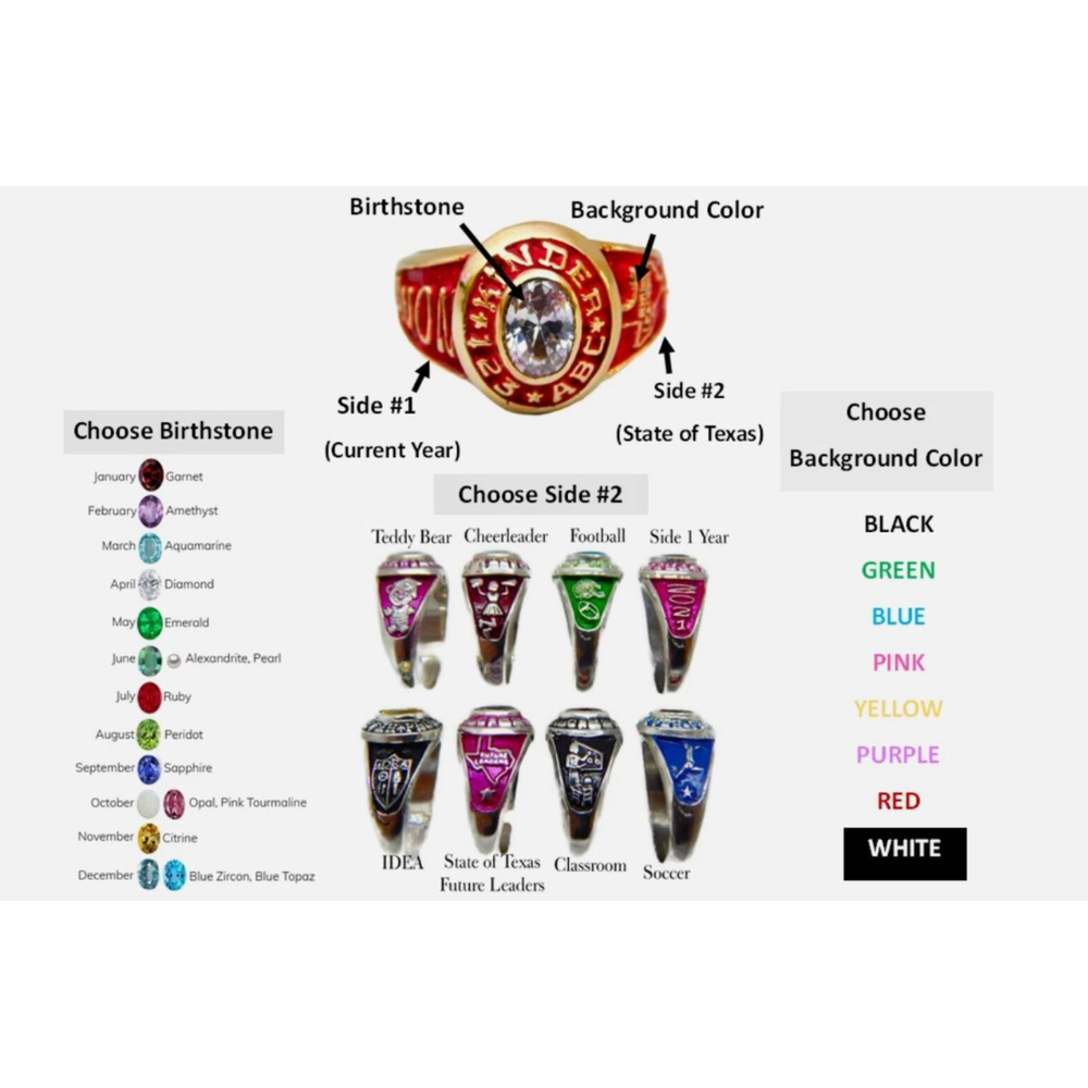 Kinder Graduation Ring