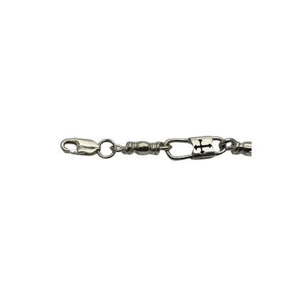 Fishers of Men Budded Cross Design Bracelet - Large Link