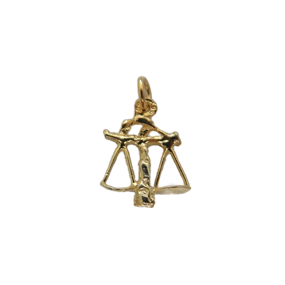 Libra Zodiac Sign Charm Pendant