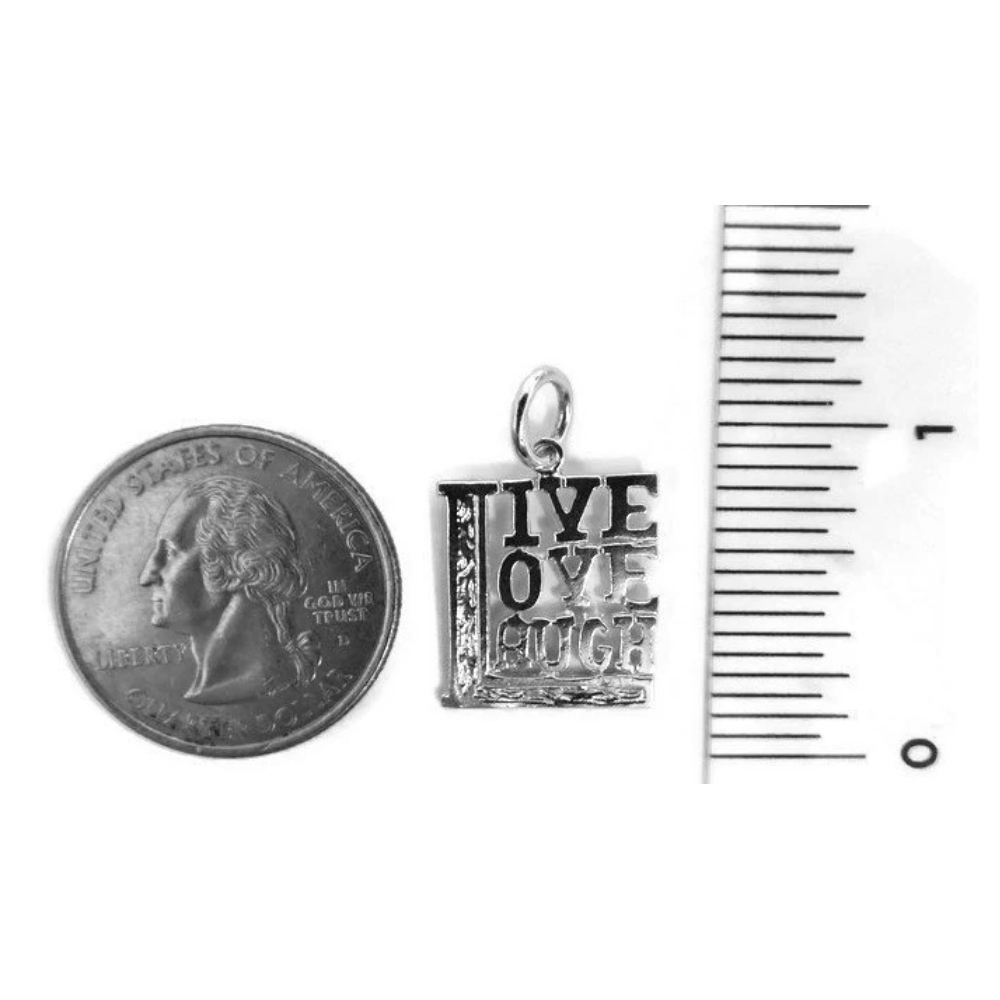 Live Laugh Love Charm Pendant