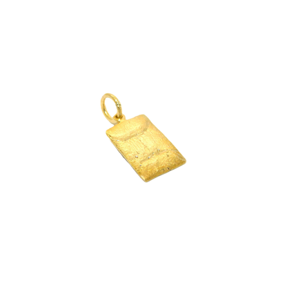 Marigold Seed Bag Charm Pendant