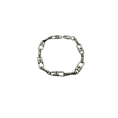 Fishers of Men Bold Maltese Cross Design Bracelet - Regular Link