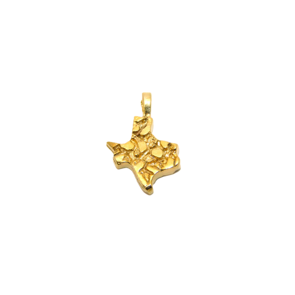 Texas Nugget Charm Pendant
