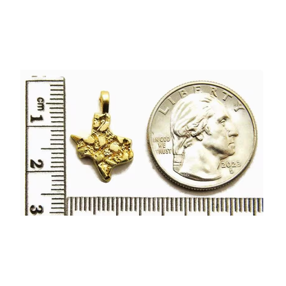 Texas Nugget Charm Pendant