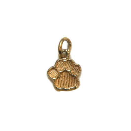 Paw Print Charm Pendant