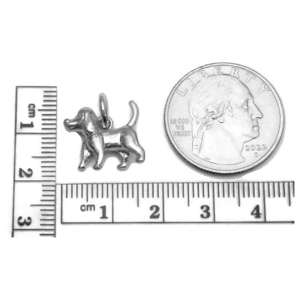 Poodle Dog Charm Pendant