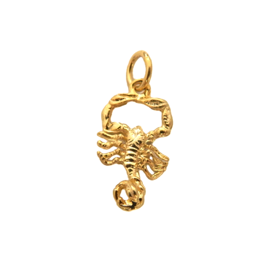 Scorpio Zodiac Sign Charm Pendant