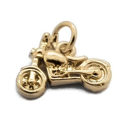 Small Motorcycle Charm Pendant