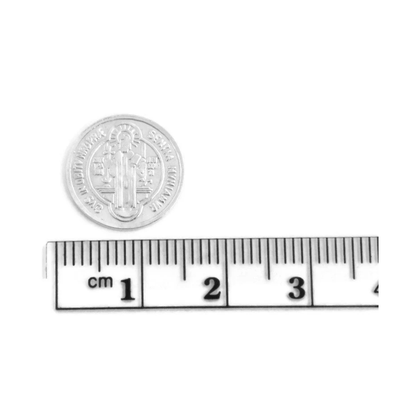 Set of 2 .999 Pure Silver St. Benedict Coins