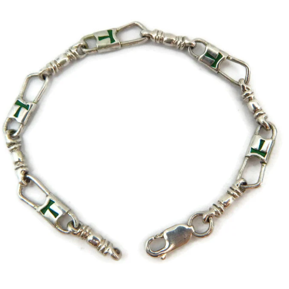 Fishers of Men Tau Cross Design Bracelet - Regular Link