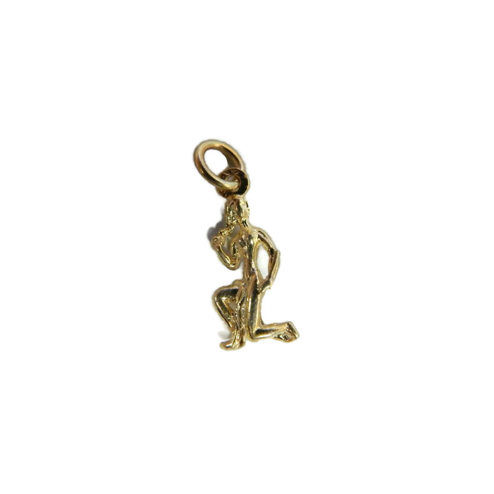 Virgo Zodiac Sign Charm Pendant