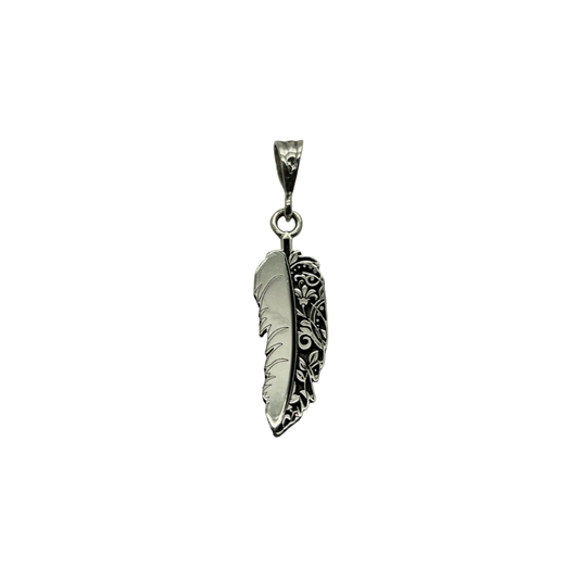 Western Feather Pendant