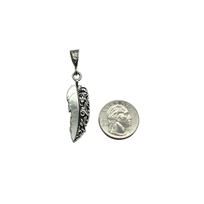 Western Feather Pendant