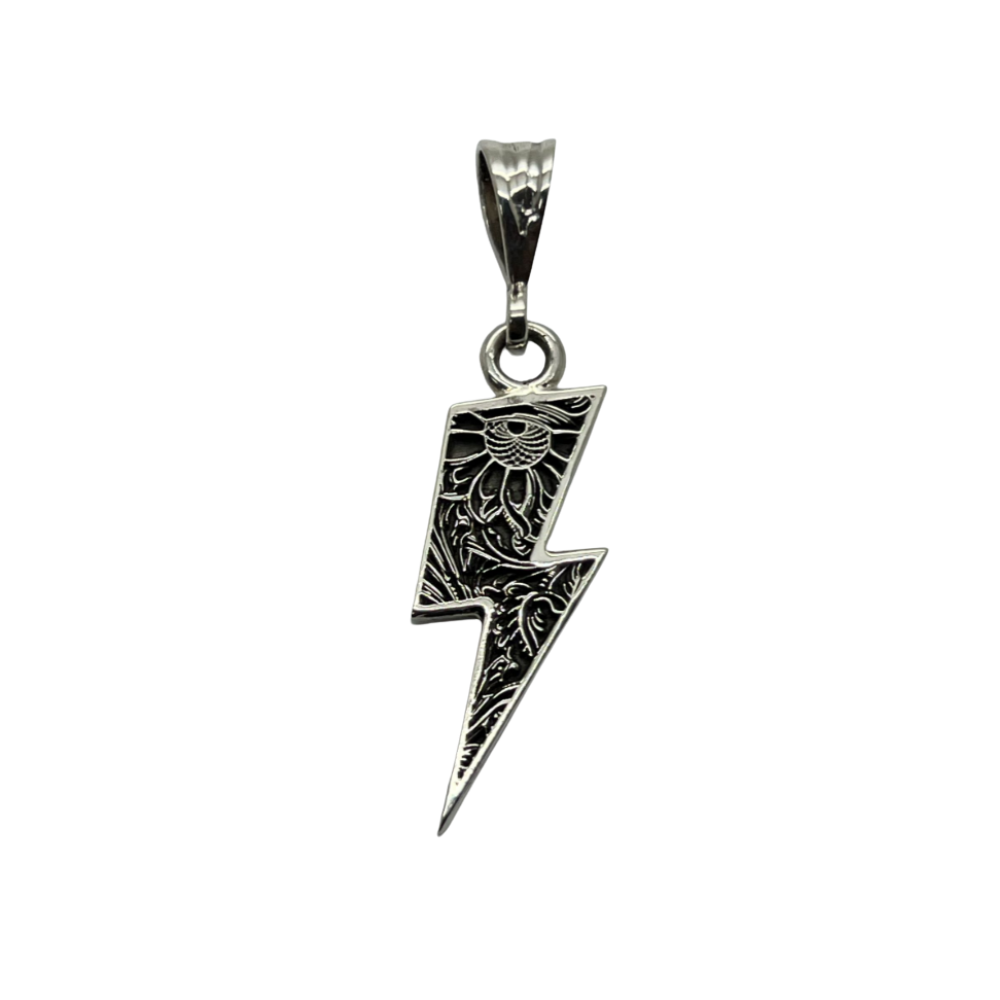 Western Lightning Bolt Pendant
