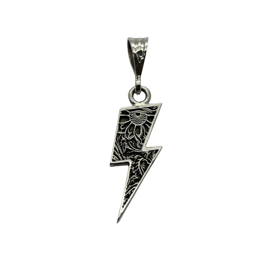 Western Lightning Bolt Pendant