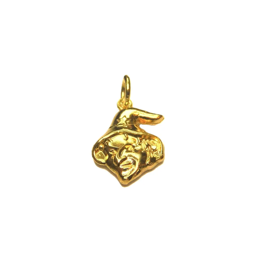 Witch Face Charm Pendant