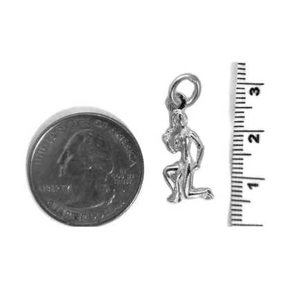 Virgo Zodiac Sign Charm Pendant