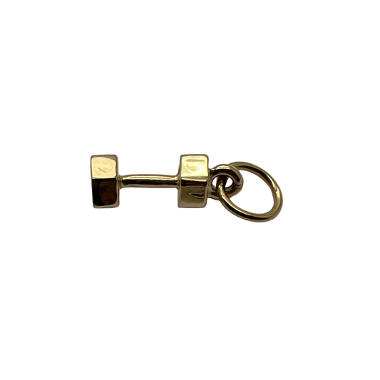 Dumbbell Charm Pendant