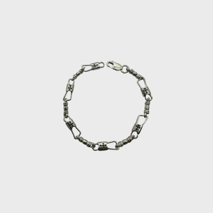 Fishers of Men Budded Cross Design Bracelet - Regular Link