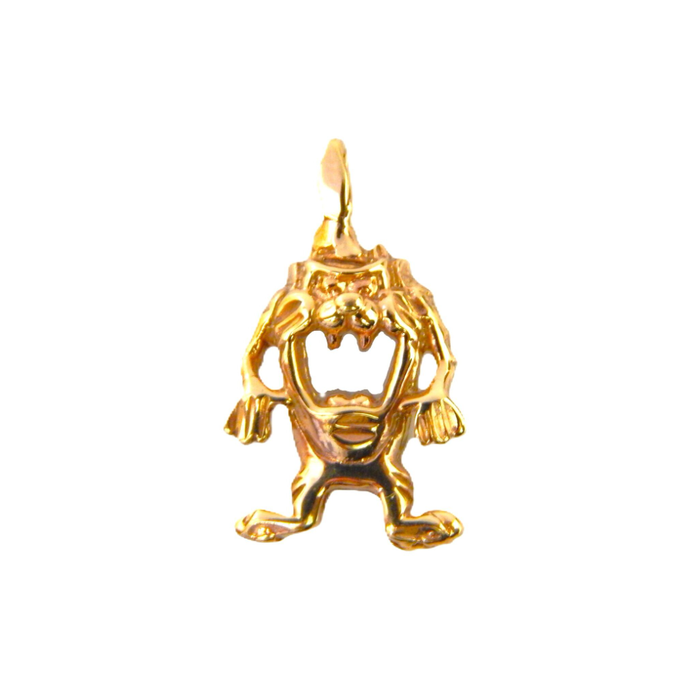 Taz Tazmanian Devil Full Body Charm Pendant